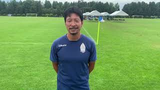 クラブユースU-15男子2022 ブリオベッカ浦安U-15 監督 試合後インタビュー0819