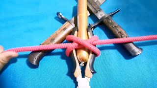 Strong locking knot technique