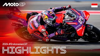 MotoGP™ Race Highlights 🦾 | 2024 #IndonesianGP