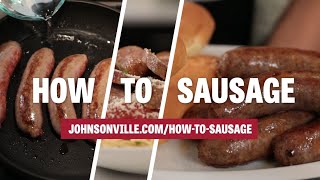 How to Cook Sausage on the Stovetop/ Frying Pan