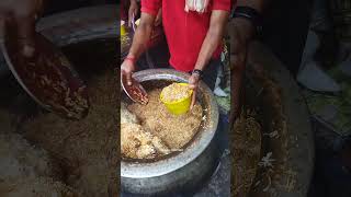 Ujjwal dar briyani #trending #streetfood #shorts