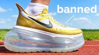 I Ran an All-Out Mile in BANNED Shoes!