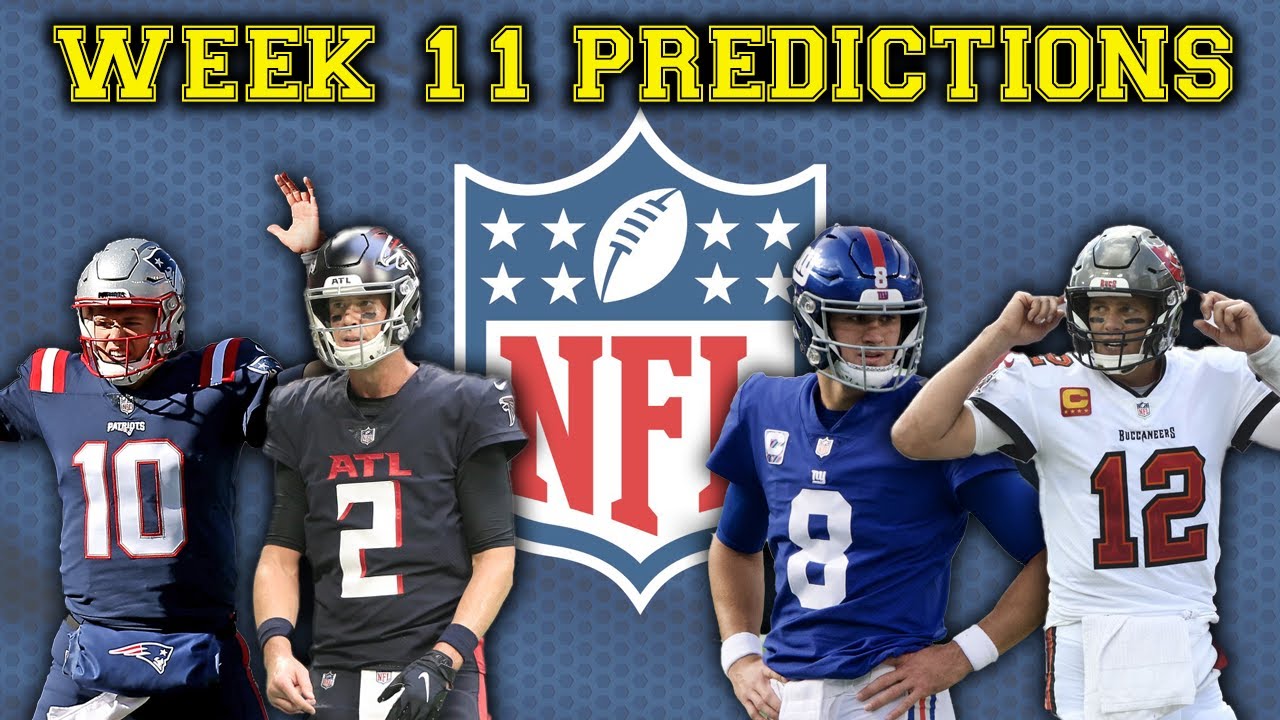 NFL 2021 Week 11 Pick'em Predictions - YouTube