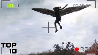 Top 10 Angels Caught On Tape Flying
