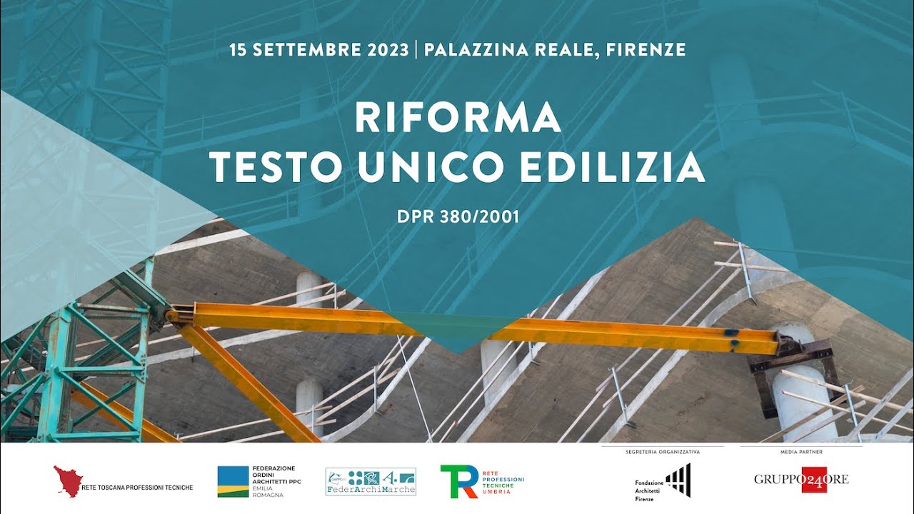 Riforma Testo Unico Edilizia DPR 380/2001 - YouTube