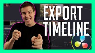 RESOLVE 17: How To Export \u0026 Share Timelines - The Easy Way!