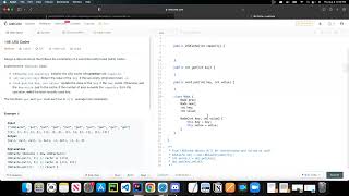 LRU Cache Full Implementation Java (Leetcode 146)