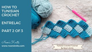 How to: Tunisian crochet entrelac Part 2, Tunisian entrelac, entrelac crochet tutorial