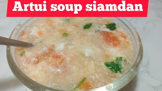 Artui soup siam dan //egg soup recipe // Mizo eisiam dan