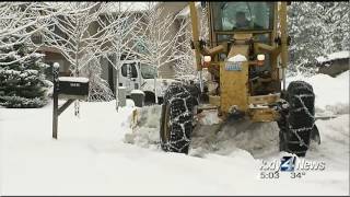 City testing snow boot to avoid blocking driveways