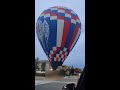 Hot air balloon lands at the wrong place. (MUST WATCH)