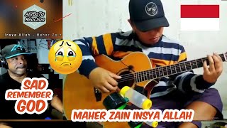 This guitarist is touched by Alip Bata's cover of Maher Zein's song, God willing