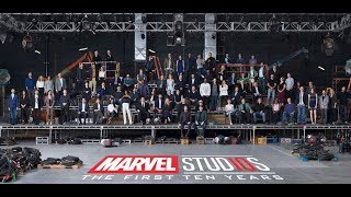 Marvel Stars Assemble for Epic Class Photo in Honor of 10th Anniversary