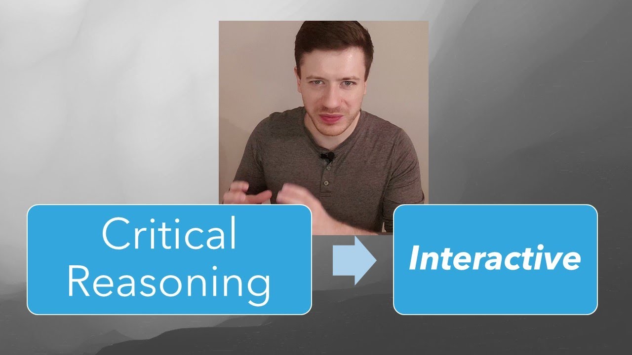 Critical Reasoning Interactive! GRE / GMAT Verbal - YouTube