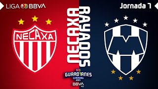 Resumen y Goles | Necaxa vs Rayados | Liga BBVA MX - Guard1anes 2021 - Jornada 7