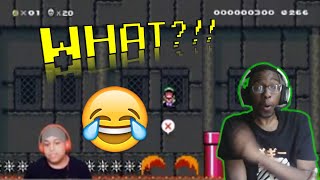 THESE LEVELS ARE 100% CURSED! [SUPER MARIO MAKER 2] [#46]! REACTION!!!