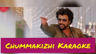 Chumma kizhi Karaoke | With Lyrics | Darbar | Anirudh Ravichander | HD 1080P