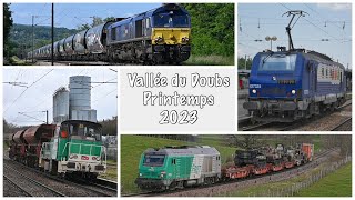 Pèlerins, Militaires, Frets, Infras, HLP dans la Vallée du Doubs au printemps 2023