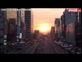 ＜なにわ点描＞密かな人気の夕陽スポット 阿倍野歩道橋　the page大阪