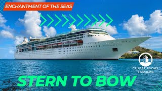 Enchantment of the Seas - Stern to Bow | Royal Caribbean | Vision Class | Cruises, Rooms & Reviews