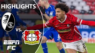 Kevin Schade's late goal powers Freiburg past Bayer Leverkusen | Bundesliga Highlights | ESPN FC