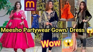 Meesho Haul | Meesho Partywear Gown/ Dress Haul | Meesho Designer Kurta sets/ Gown | Meesho lehenga