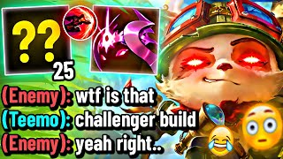 Testing CHALLENGER TEEMO BUILD (Spoiler: it is BROKEN)