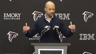 Falcons GM Terry Fontenot Admits 'I Haven't Done a Good Enough Job' but Likes Young Core