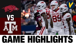 #10 Arkansas vs #23 Texas A&M | 2022 College Football Highlights