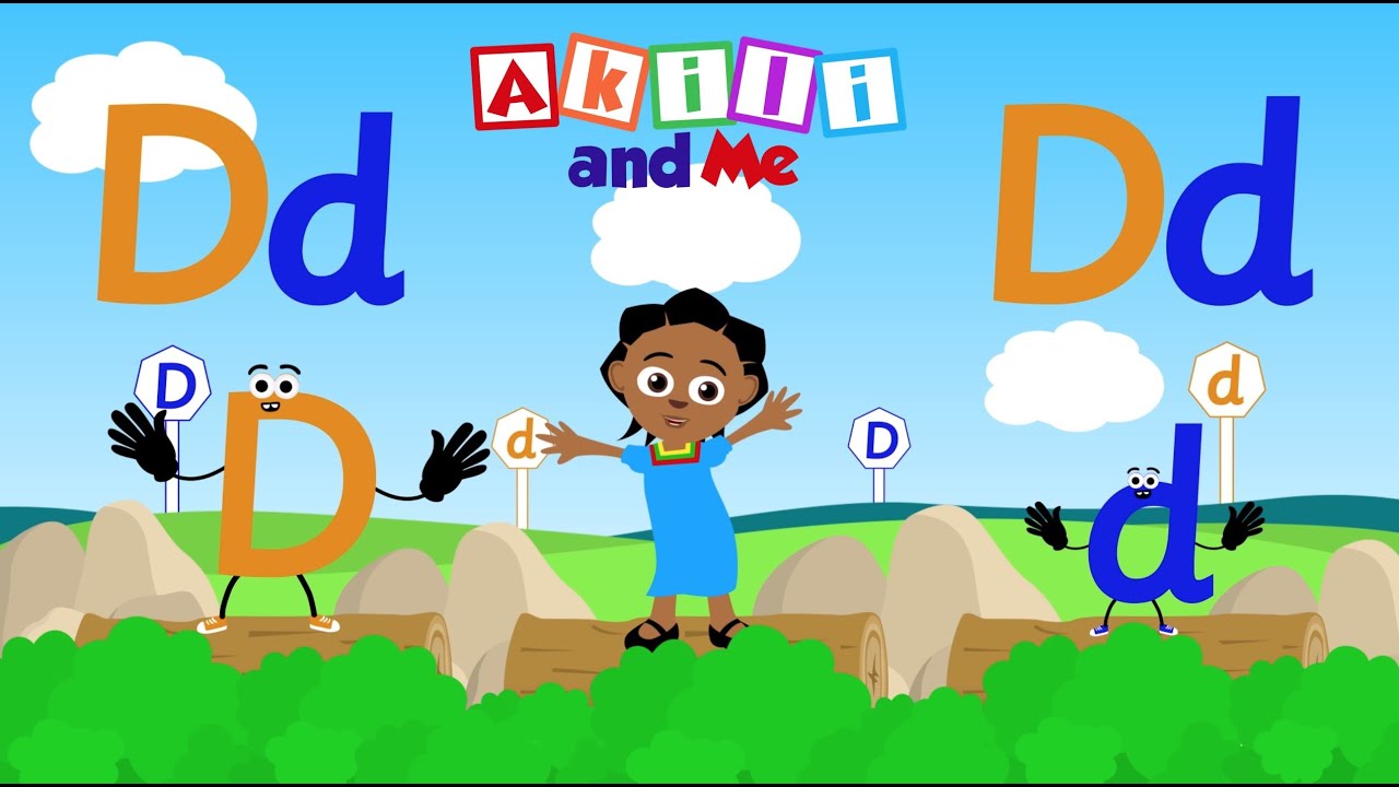 The Letter D | Educational Phonics Song | Akili And Me - African Edu ...