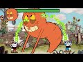 Cuphead - Two Players VS All Bosses With Extreme Rapid Fire Rate With Healthbar ( Chaser )