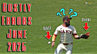 MLB | Errors June 2025