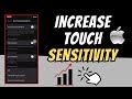 How To Increase iPhone Touch Sensitivity (quick tutorial)
