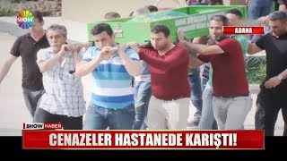 Cenazeler hastanede karıştı!