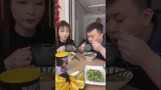 笨蛋老公不仅吃独食，还在我碗里加芥末，得知真相老公气哭了 #美食 #搞笑 #整蛊 #夫妻