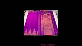 Handwoven Premium Silver Jari Silk Sarees