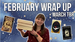 February Reading Wrap Up & March TBR // 2024