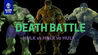 HULK 2003 vs HULK 2008 vs HULK(MCU) (Хэн нь дийлэх вэ?) death battle!.