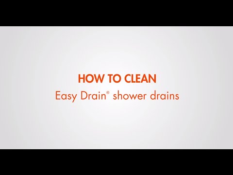 How to clean your Easy Drain shower drain (English) How to clean your Easy Drain shower drain (English)