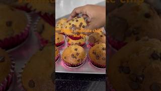 Vanilla Chocolate Chip Muffins #shorts #uniquekitchen #baking #vanillachocolatechipmuffin#muffins