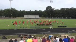 Midlothian Trojan Marching Band Show 2014 Part 3