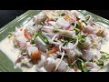 How to make Kinilaw na Tanigue with fresh coconut milk / Kinilaw na Isda with gata Bukid Style Sarap