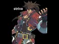 【guilty gear】ソル=バッドガイ cv.中田譲治 xrd、strive ボイス比較 shorts