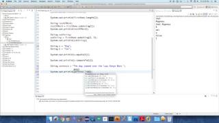 String indexOf()