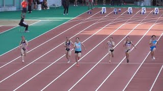 【島田沙絵選手】20240518長崎県選手権 女子100m決勝