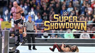 Goldberg WINS UNIVERSAL TITLE!? - 10 SHOCKING Last Second WWE Super ShowDown 2020 Rumours