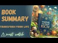 Think And Grow Rich By Nepoleon Hill | Book Summary In English