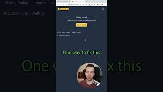 Don T Use Direct Links For Email Verification Backend