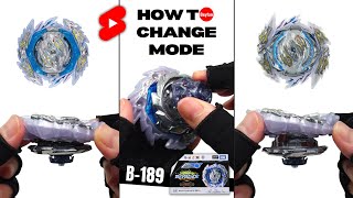 Guilty Longinus: How to Change Mode/Assemble/Disassemble Takara Tomy Beyblade Burst DB B-189 #shorts