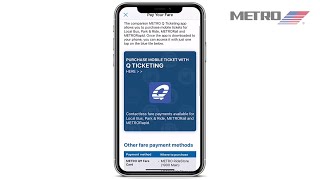 Using METRO's App or RideStore to Purchase Your Tickets | Commute Solutions